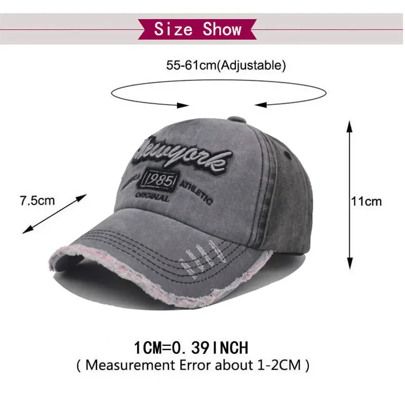 Cotton Men Baseball Cap Women Snapback Caps Hats For New York Embroidery Bone Trucker Casquette Gorras Male Dad Hat |