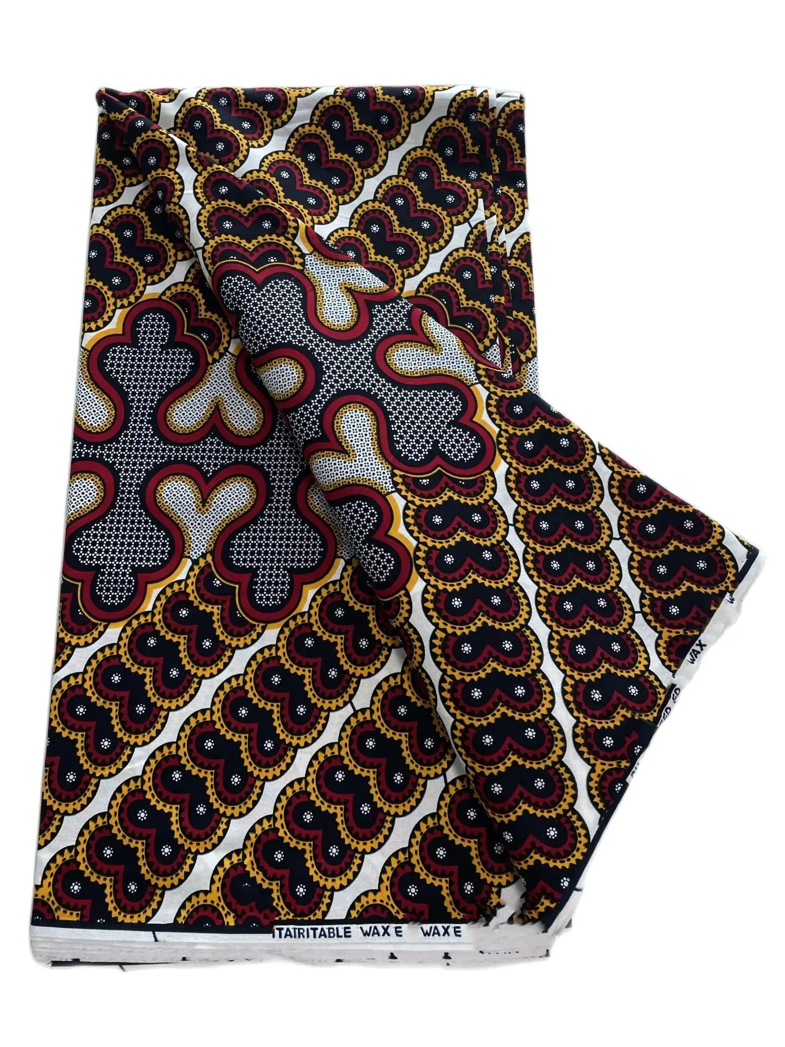 

Veritable African Nigerian Wax Prints Cotton Fabric 100%Real Original Ankara Wax Dye For Fabric Materials For Sewing Party Dress