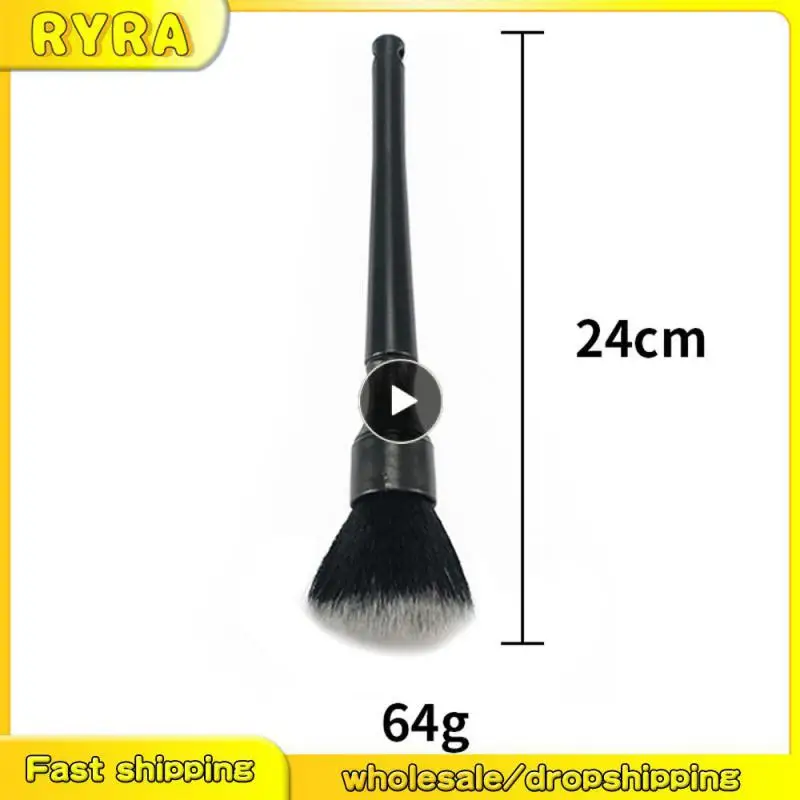 

1PCS Car Interior detailing brush Super soft crevice brush cleaning brush Car Cleaning Tool interior accessories car styling