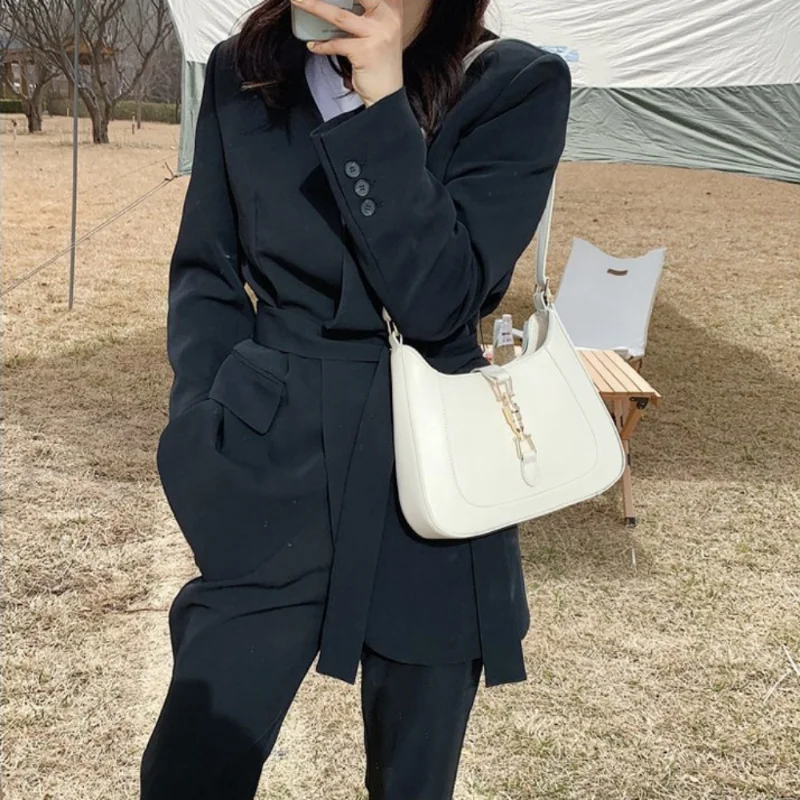 Women's Retro Luxury Solid Color Small Shoulder Bags Travel Free Shipping сумка женская Fashion Hot Underarm Handbags for Femele