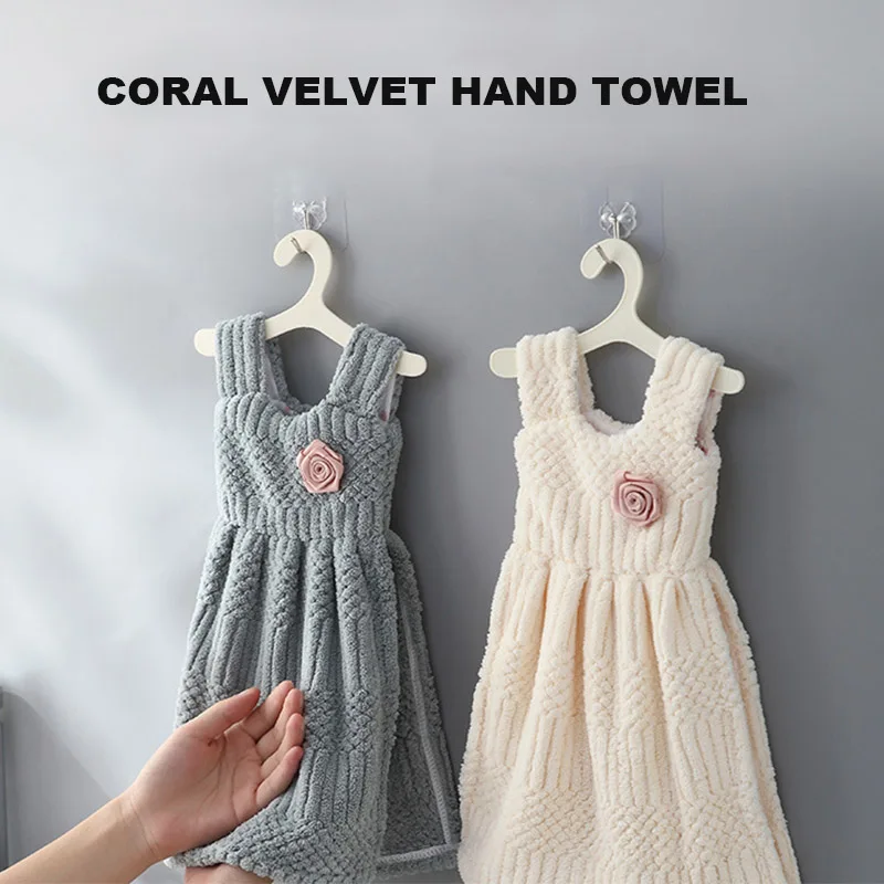 S Kitchen Cleaning Cloth Bathroom Strongly Absorbent With Hanging Soft Funny Dish Towels
