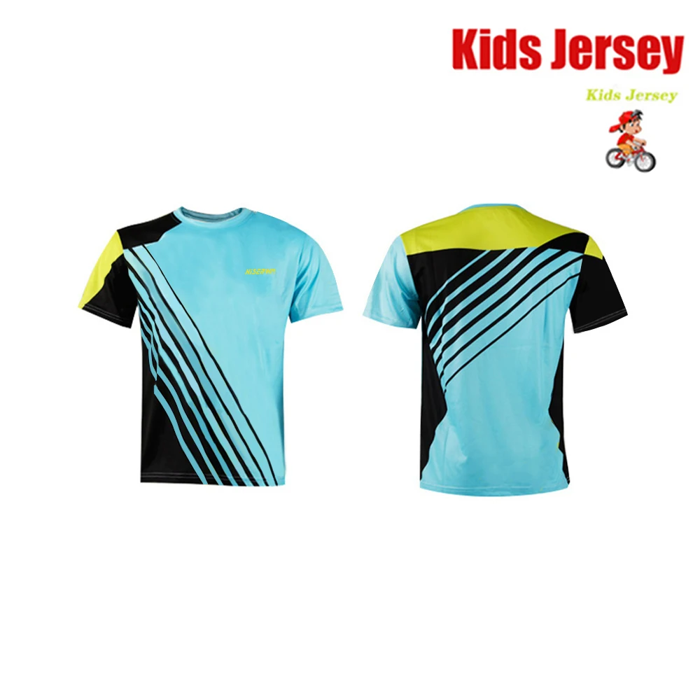 Детский трикотаж для горного велосипеда с короткими рукавами мотоциклетный