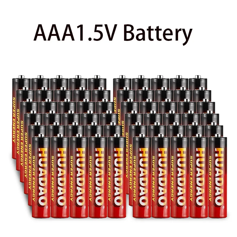 

100%Original 1.5V AAA Disposable Alkaline Dry Battery for Led Light Toy Mp3 Camera Flash Razor CD Player Wireless Mouse Keyboard