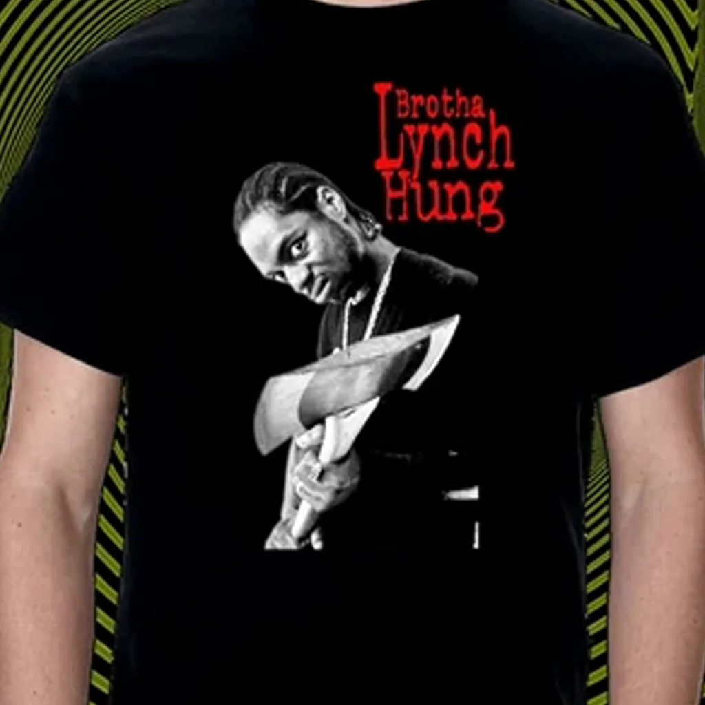 Популярная Новая футболка Brotha Lynch Hung rap с коротким рукавом все размеры S 5XL TA5420
