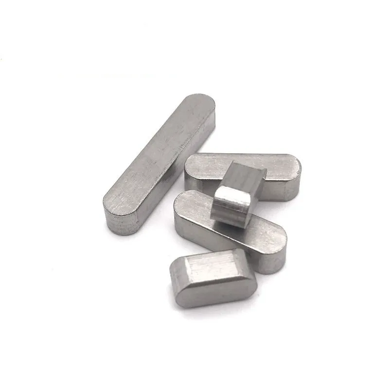 

10Pcs M3 M4 M5 M6 Round Ended Feather Key Drive Shaft Parallel Keys A2 304 Stainless Steel Rounded Machine Keys