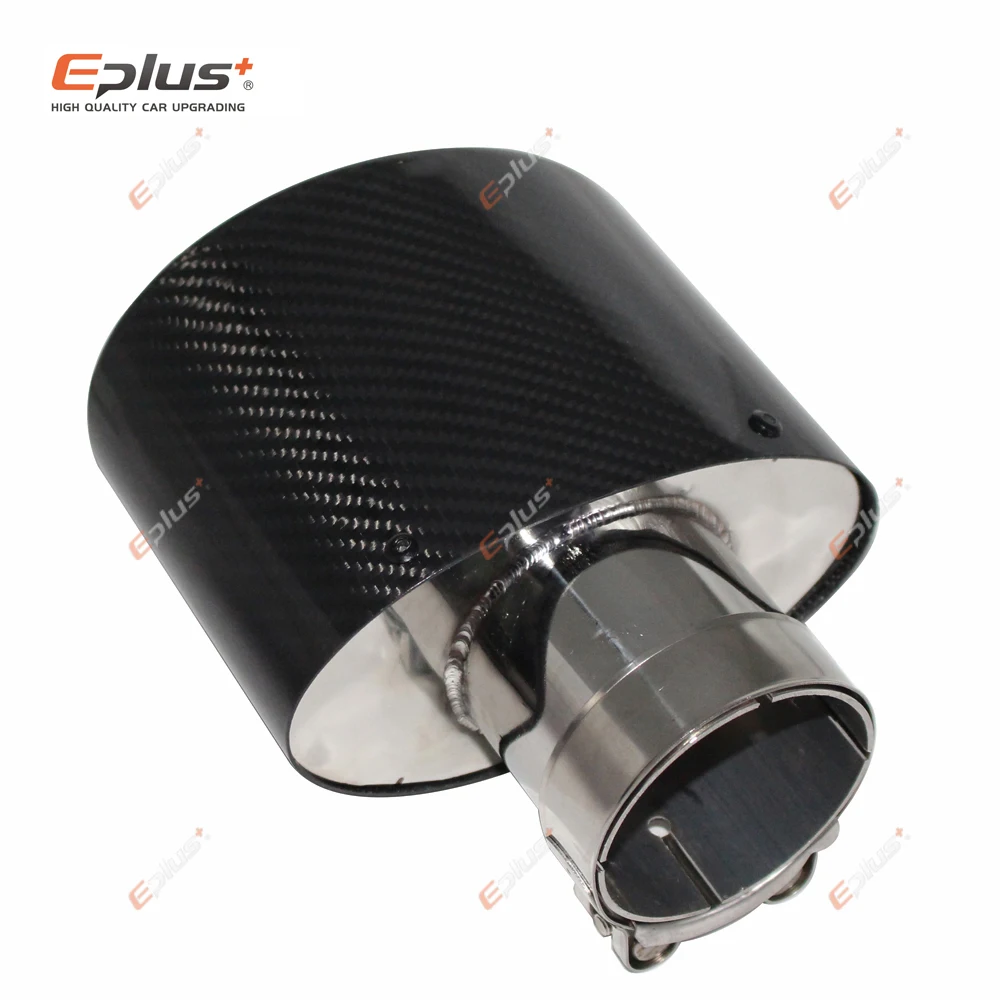 Универсальные глянцевые автомобильные глушители из углеродного волокна