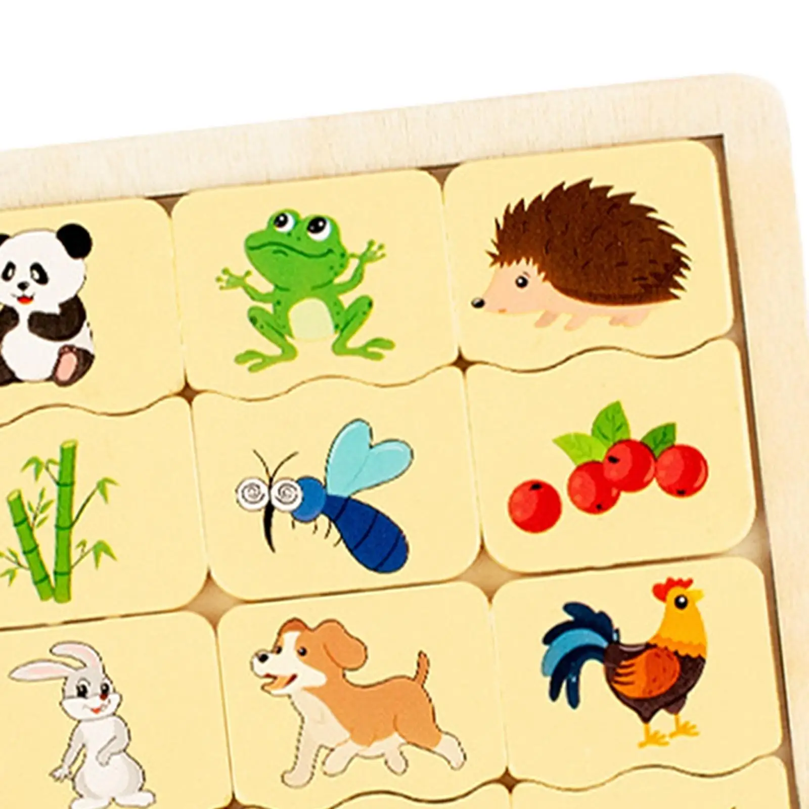 Montessori Wooden Puzzle Imagination Sorting Board for Infants Birthday Gift