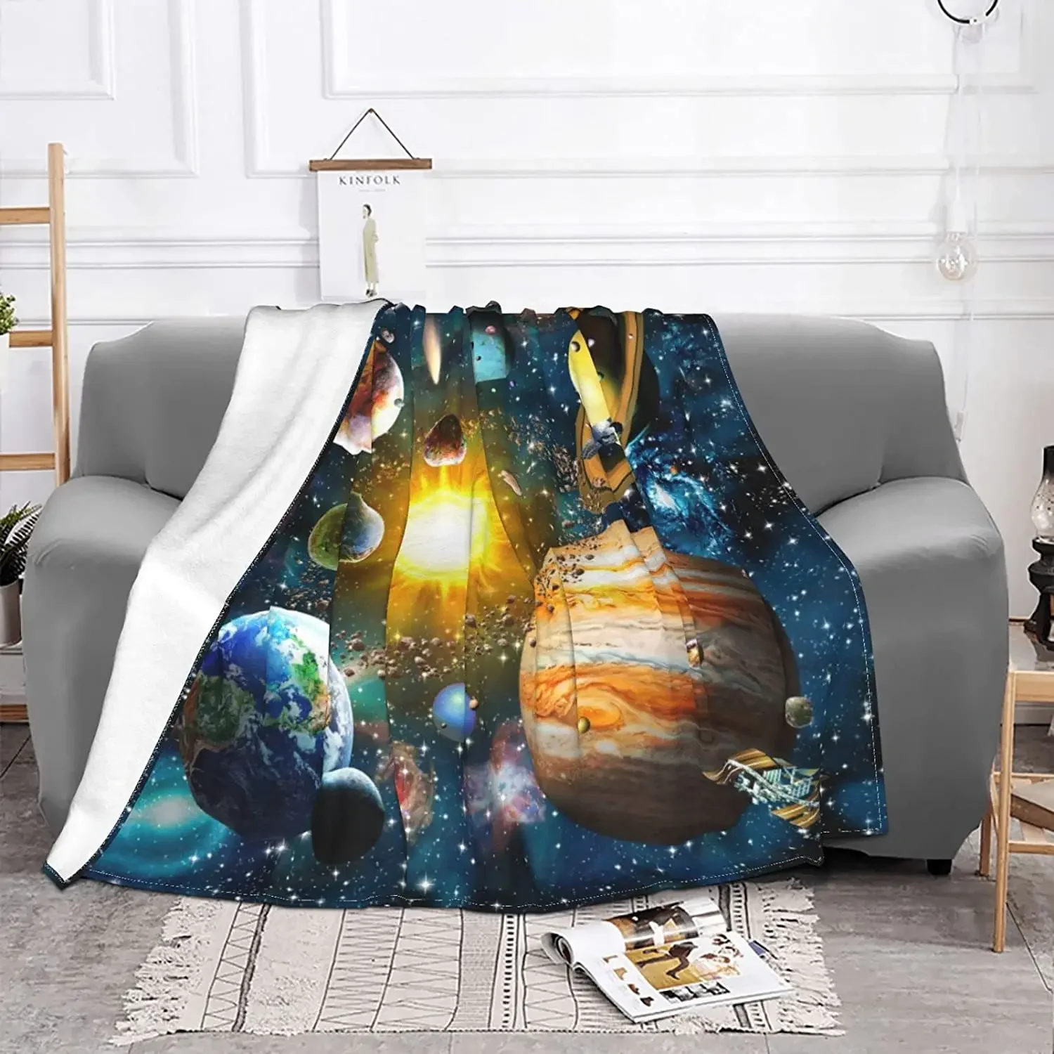 Планеты космического пространства солнечной системы с тематикой галактики