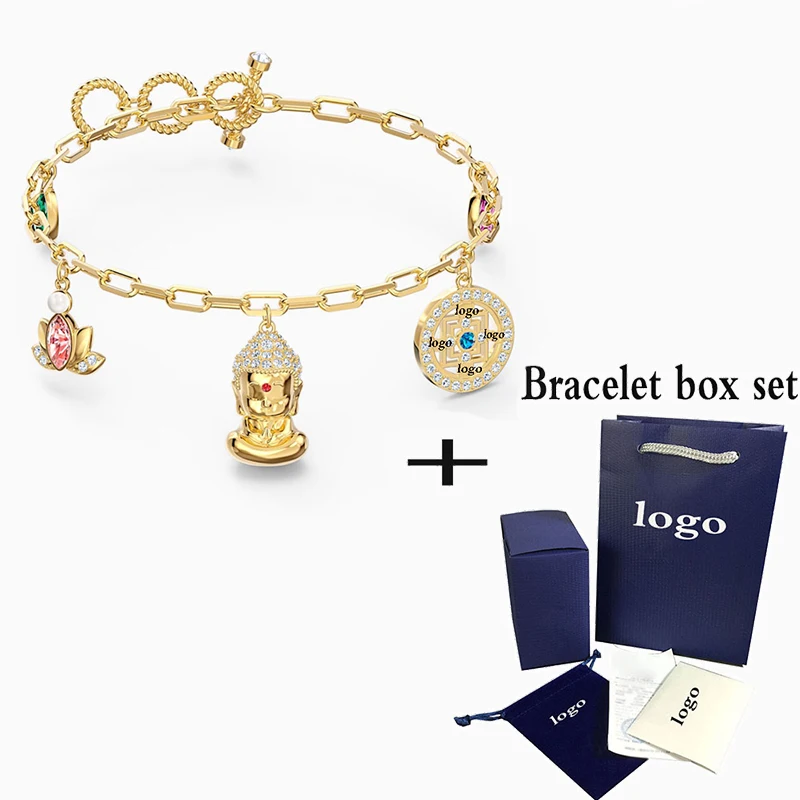 

2020 новый высококачественный модный изысканный розовый Лотос, зеленая мандала, браслет Будды для подруги романтический подарок на день рождения