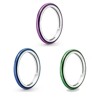 original me shocking purple green blue ring for women 925 sterling silver wedding gift pandora jewelry