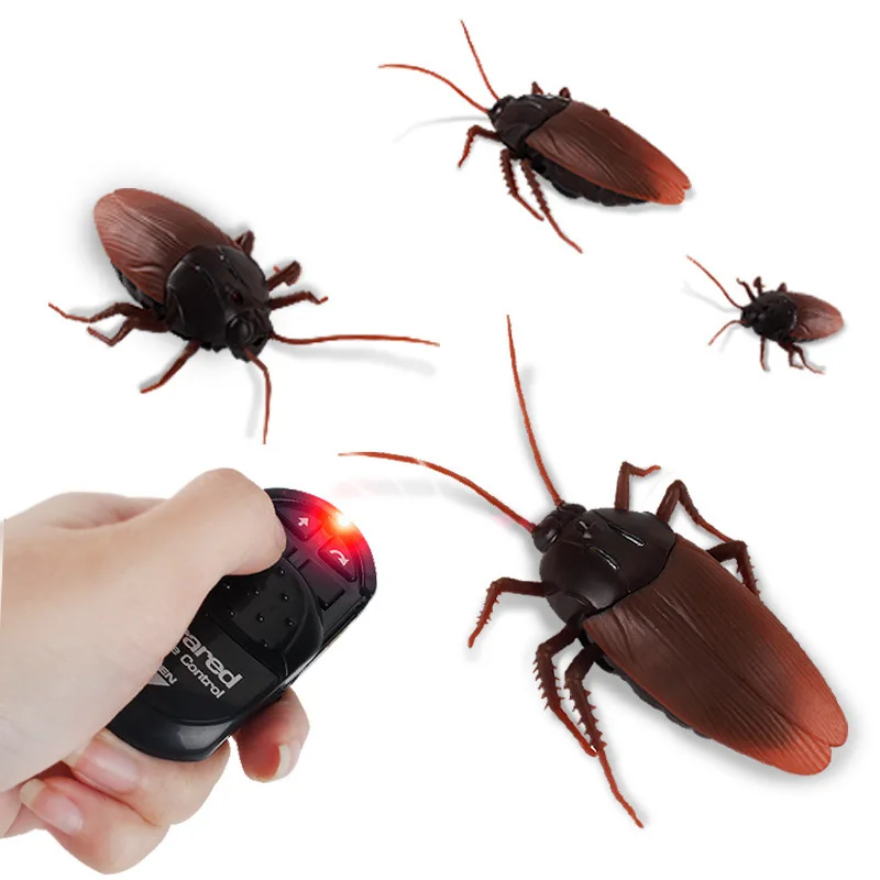 Robot electrónico de insectos para niños y adultos, juguete de simulación de escorpión, escarabajo, Control remoto, modelo inteligente