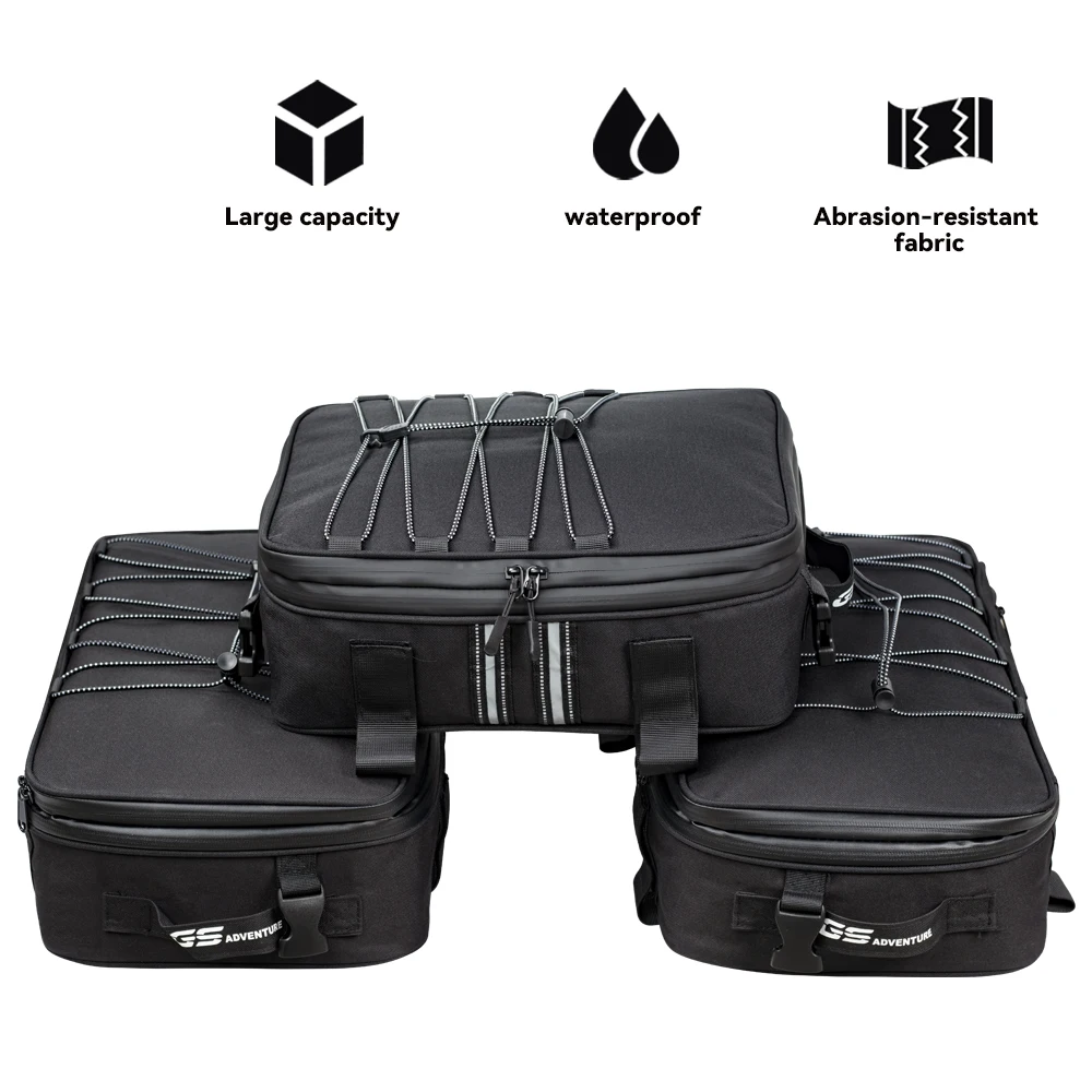 

For BMW R1200RT LC R1250RT R 1200 1250 RT Motorcycle Rack Top Box Panniers Top Bag Case Saddle Waterproof Storage Luggage Bags