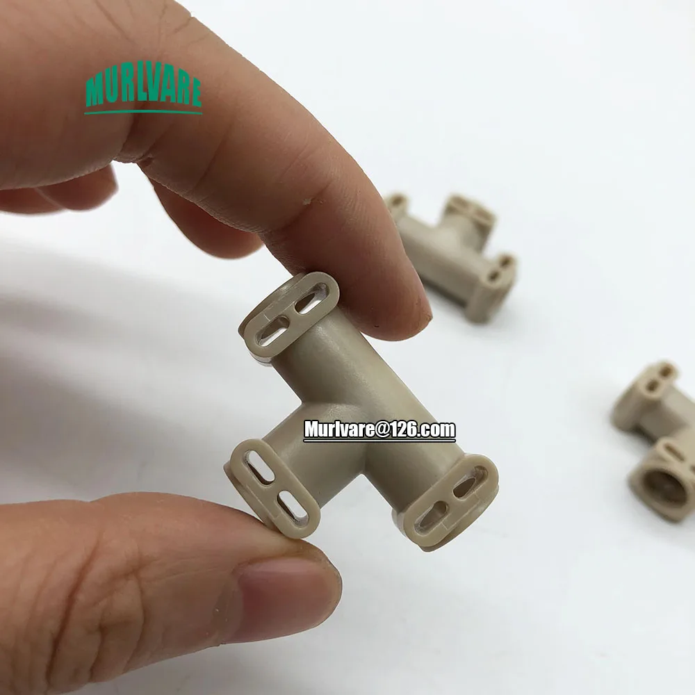 3 шт. Запчасти для кофеварки Эспрессо Т-образный соединитель 3-сторонний адаптер