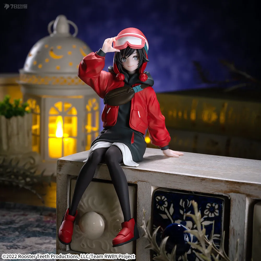 

In Stock Original SEGA Chokonose Figure Ruby Rose PVC Anime Action Figure Model Collection Toys for Boys Gift