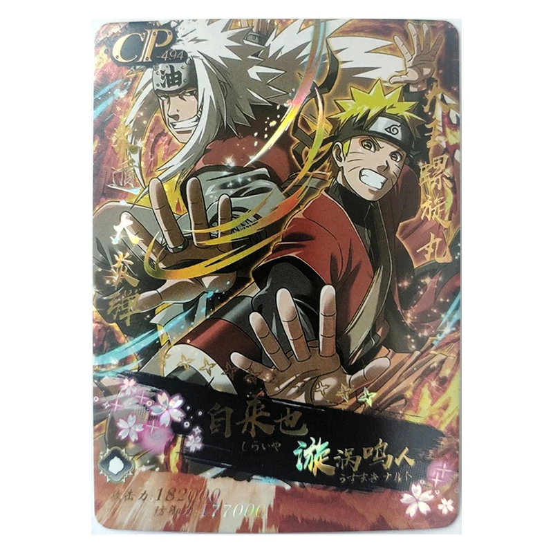 Фото Коллекционные игровые карты по аниме NARUTO: Редкие персонажи Асура, Джирайя, Саске, Цунаде, Итачи, Какаши, Обито, Киллер Би, Нагато. Подарок на день рождения. №5