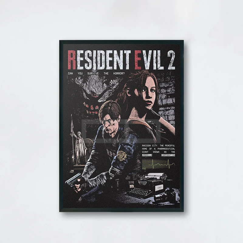 

Resident Evil Плакат на холсте
