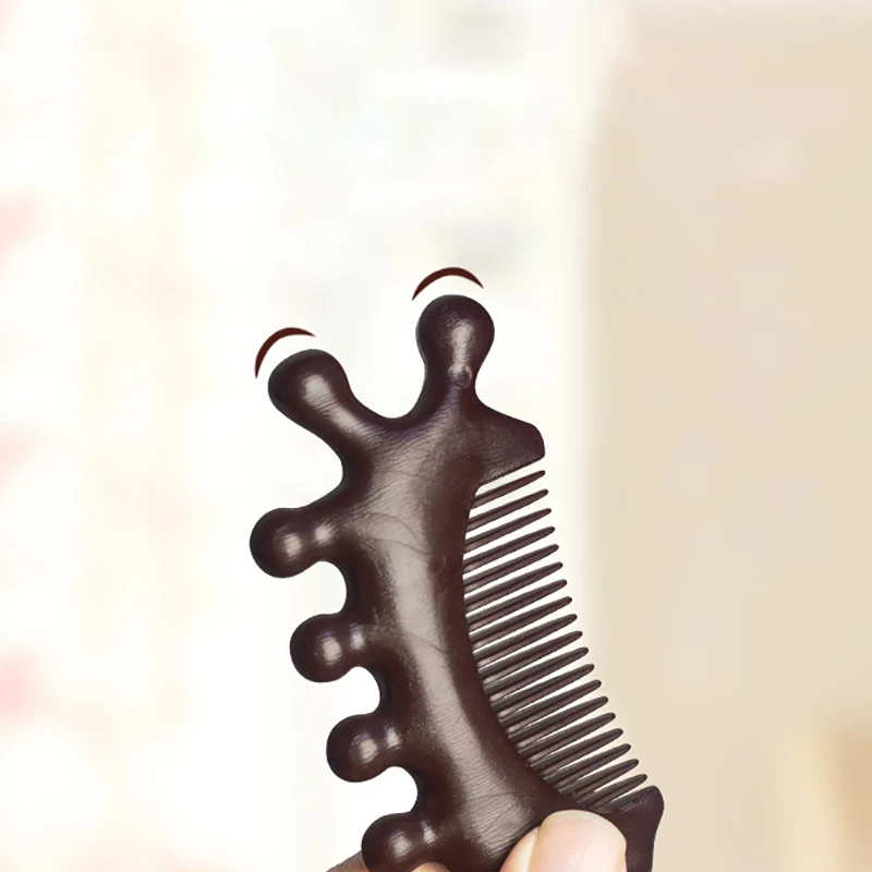 Массажная расческа с меридианом тела акупунктурная терапия головы