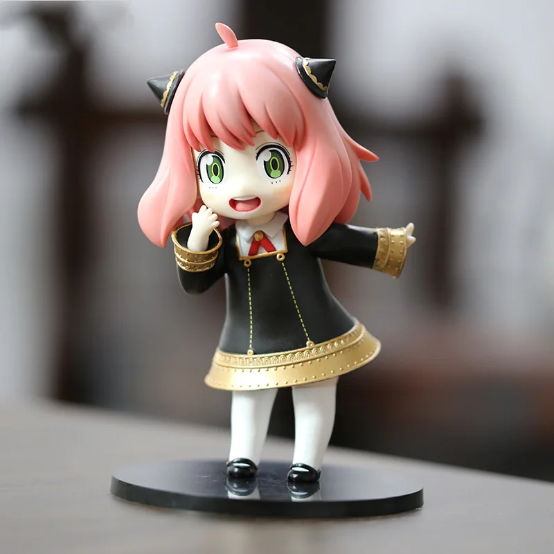 

SPY×FAMILY Anya Forger Garage Kit Smile Landscape Decorations Birthday Gift Uniform Pink School bag accessories