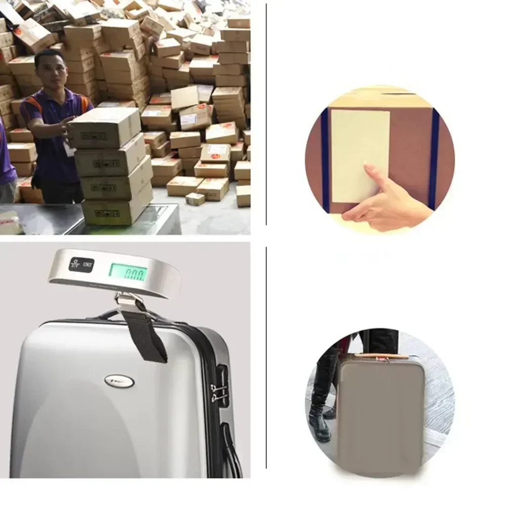 Вес электронного багажа подвесные ЖК-весы Steelyard дорожные весы сумка для рыбалки