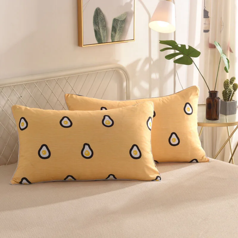 

Nordic Simple Style Rectangle Household Pillowcase 40x60cm/48x74cm Home Decoration Pillowcase Large Student Dormitory Pillowcase