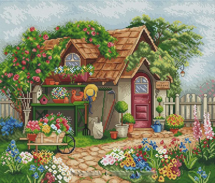 

MM191125 Home Fun Cross Stitch Kit Package Greeting Needlework Counted Kits New Style Joy Sunday Kits Embroidery Stich Diy Craft