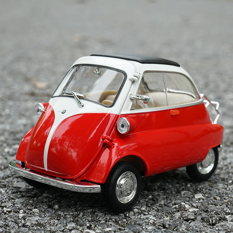 Модель автомобиля WELLY 1:18 BMW Isetta из сплава, коллекционная миниатюрная масштабная модель для коллекции и в подарок (art.: 3920da640b8d3) - 3920da640b8d3