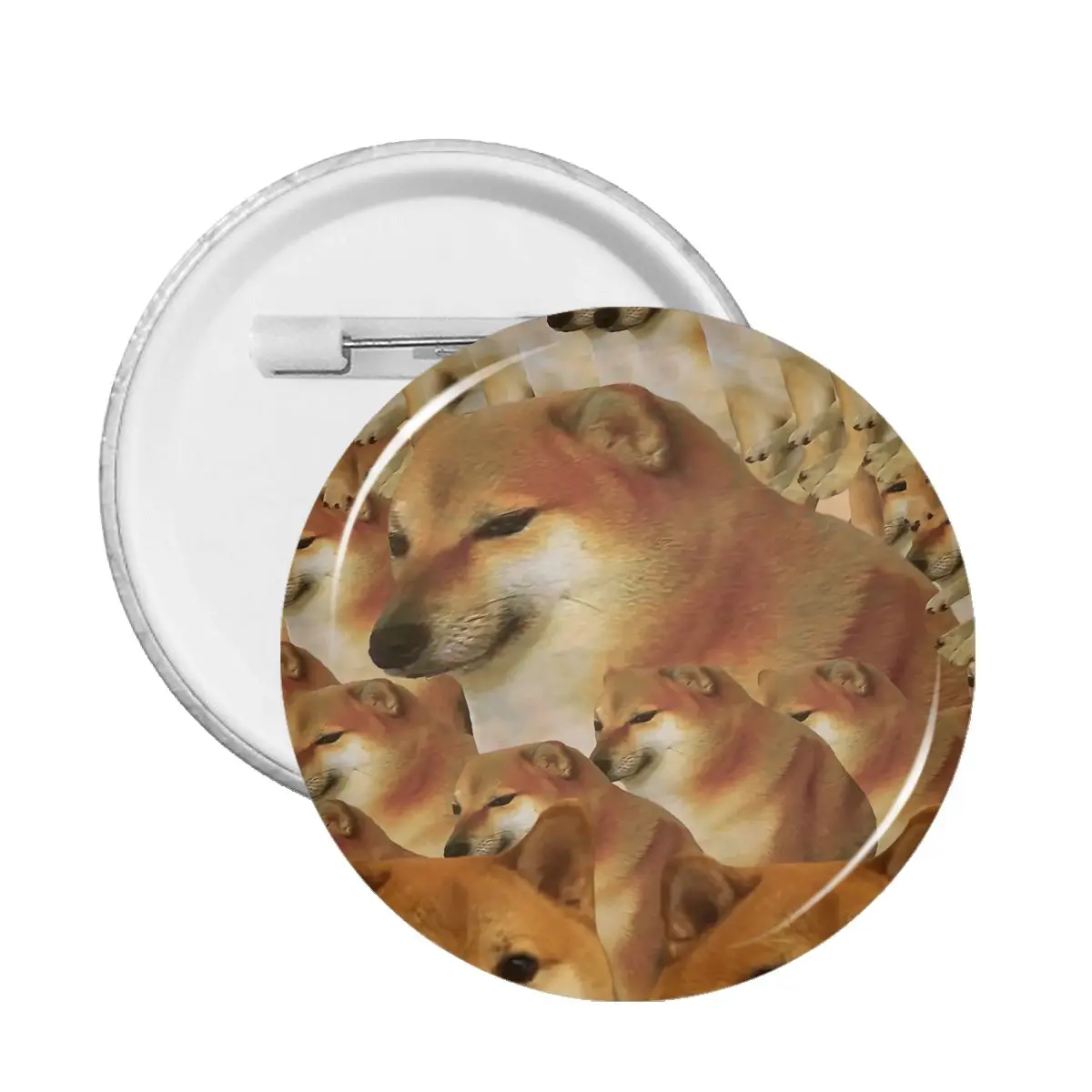 

Cheems Galore Pin Badge Meme Metal Pins For Friends Badges Brooches For Clothes