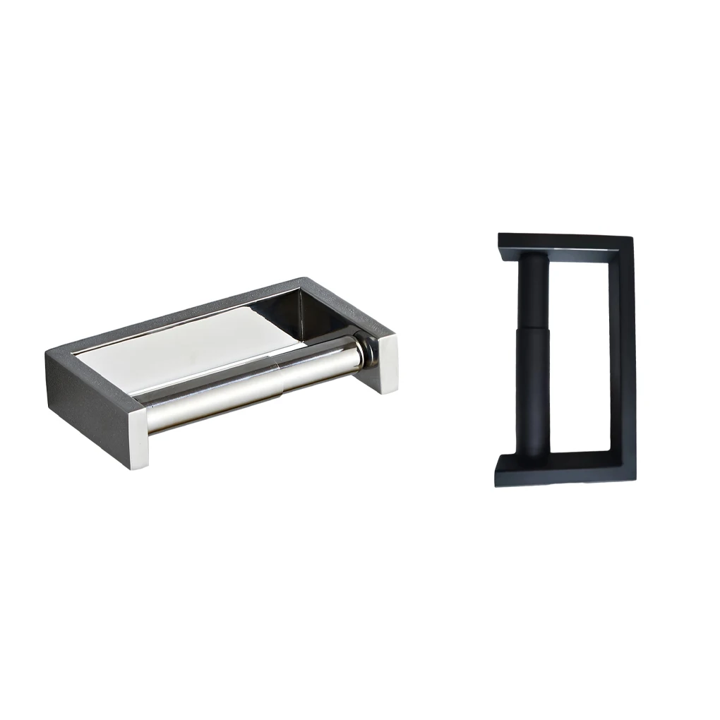 

Stainless Steel Multi-functional Bathroom Toilet Paper Holder - Affordable Easy To Clean Stylish Toilet Roll Holder