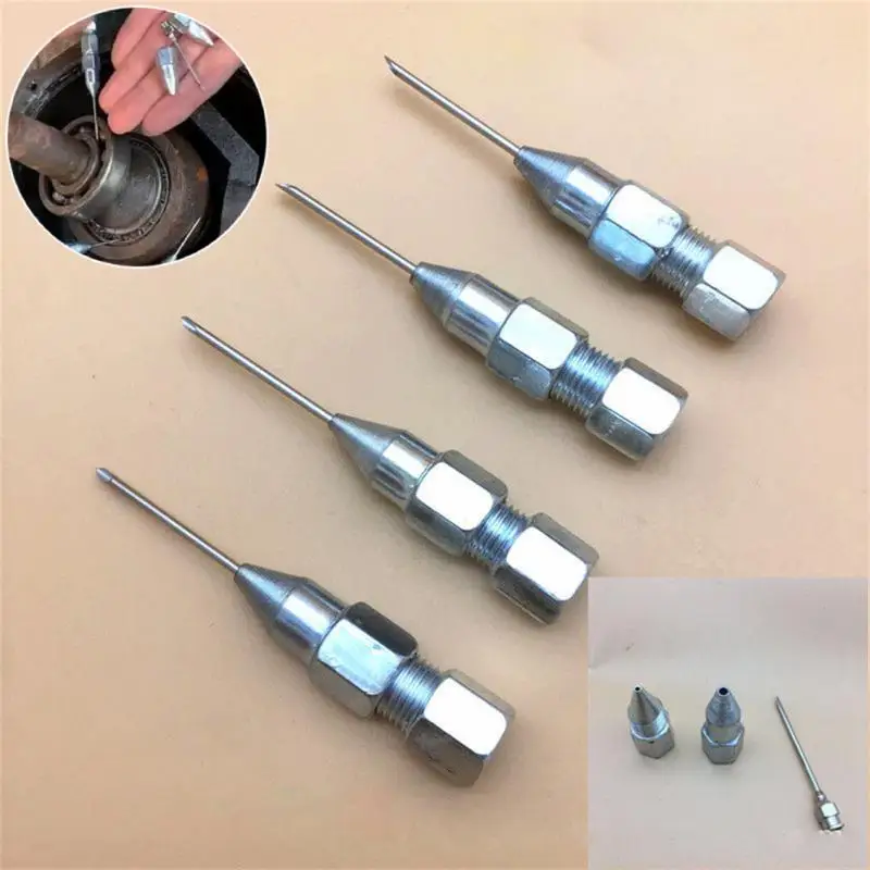 

9pcs/5pcs Removable Needle Grease Head Grease Nozzle Grease Accessories Sealed Bearing Adaptor Accessories Grease Gun for Shafts