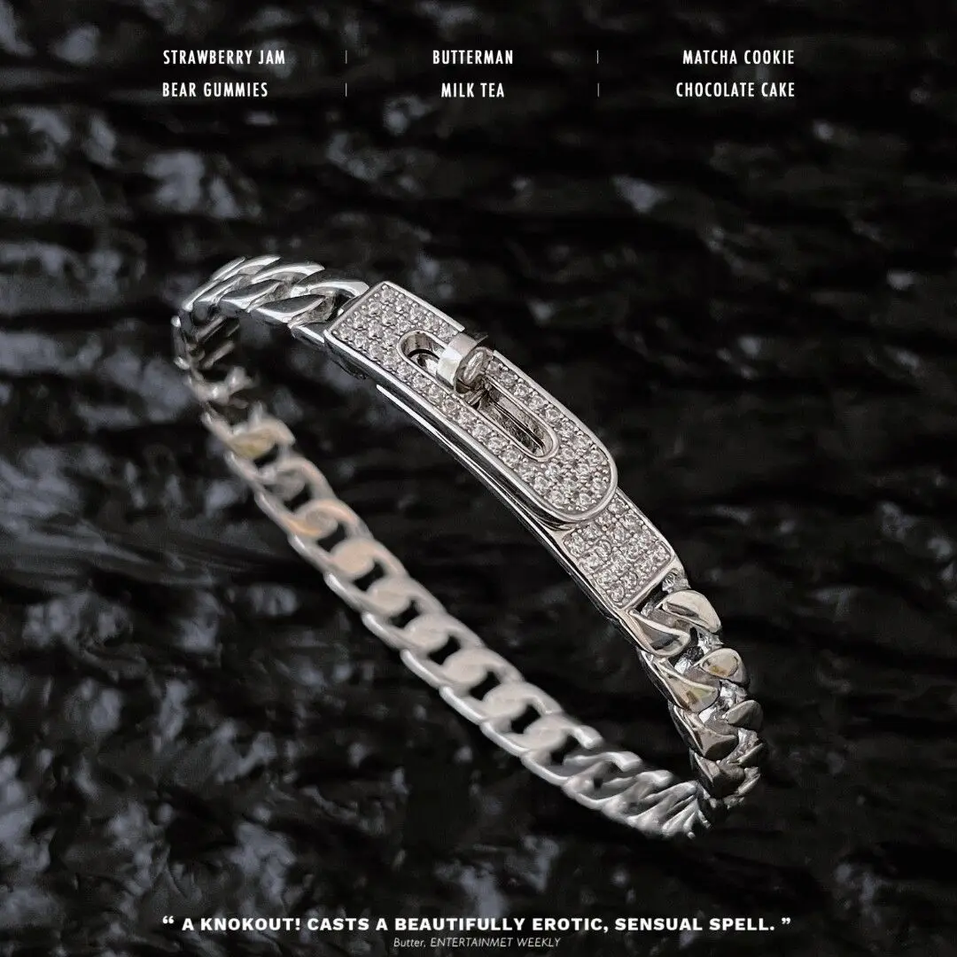 

Luxury Punk Watchband Bracelet Personalized New Rotary Buckle Bracelet Classic Couple Bracelet Bangle Jewelry Gift