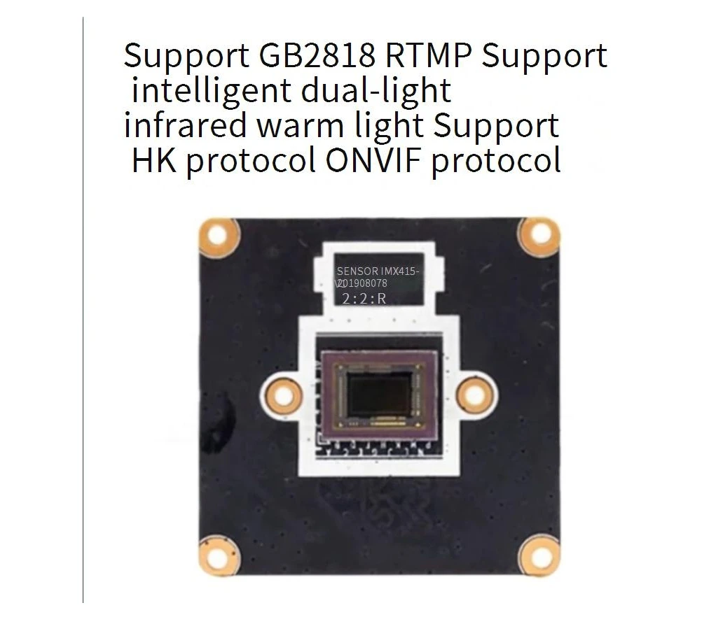 8MP StarLight 4K HD CCTV IMX415 + SSC338 sony 3840*2160 20FPS H.265 Плата модуля IP-камеры M12 Объектив IR-Cut Onvif
