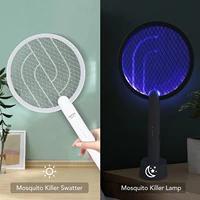 intelligent electric mosquito killer cordless electric fly mosquito swatter bug zapper insect killer battery powered bug zappers