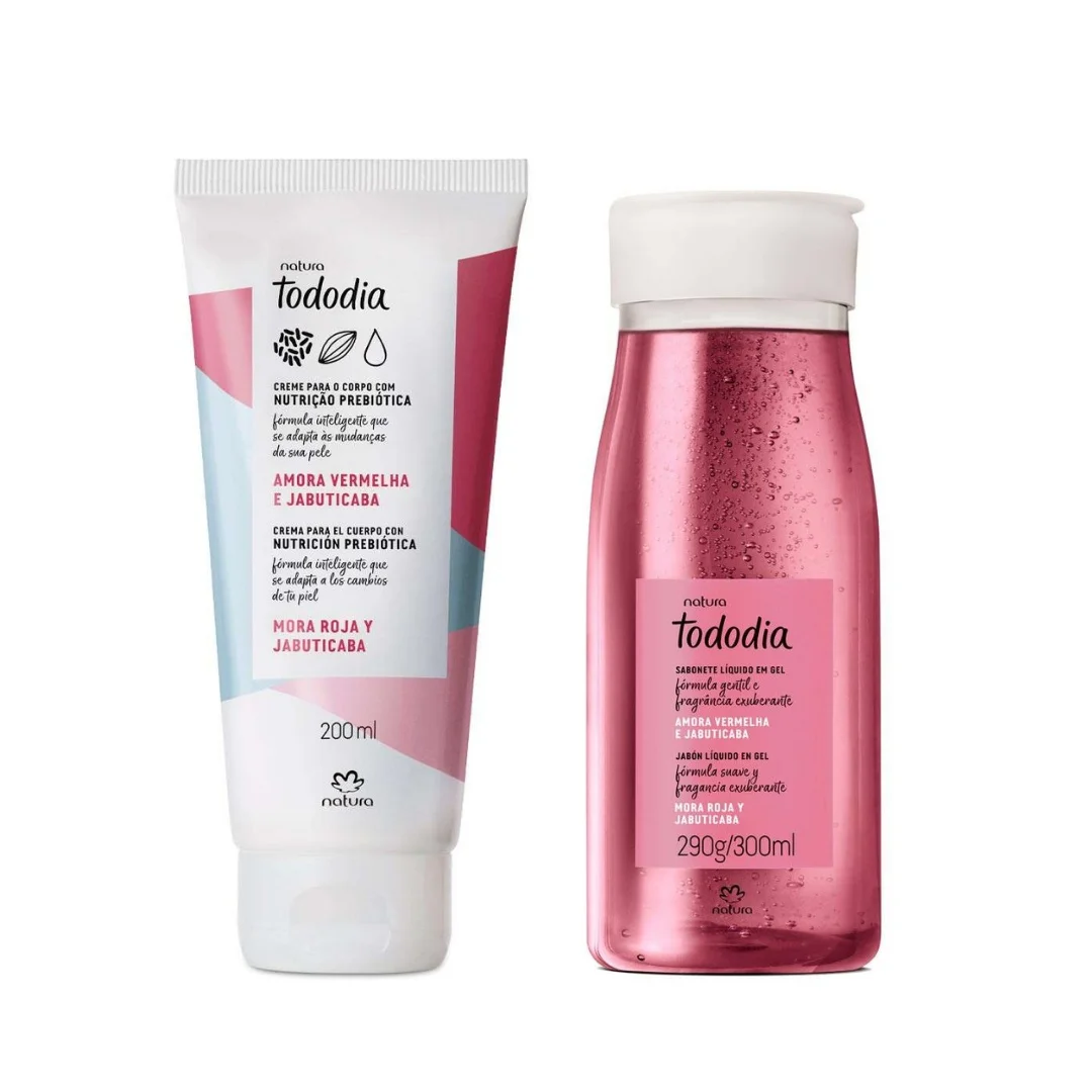 

Women's Kit Natura Red and Jabuticaba
