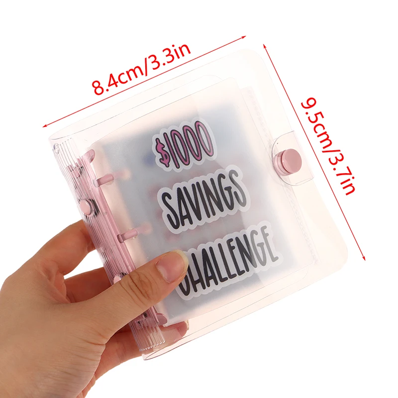 Папка для экономии $150/$300/$500/$1000 Savings Challenge блокнота с отрывными листами Корпус
