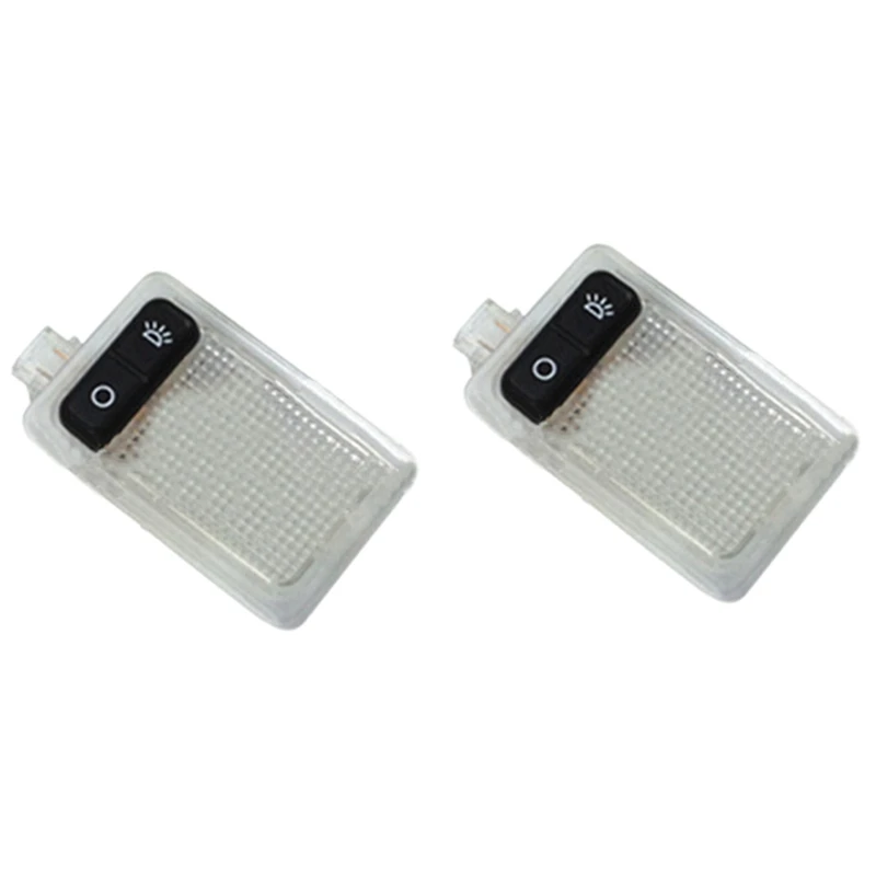 

2 шт., внутренний купольный светильник для Ford Focus, Fiesta, Mondeo 2005-2014, светильник для чтения, потолочная лампа