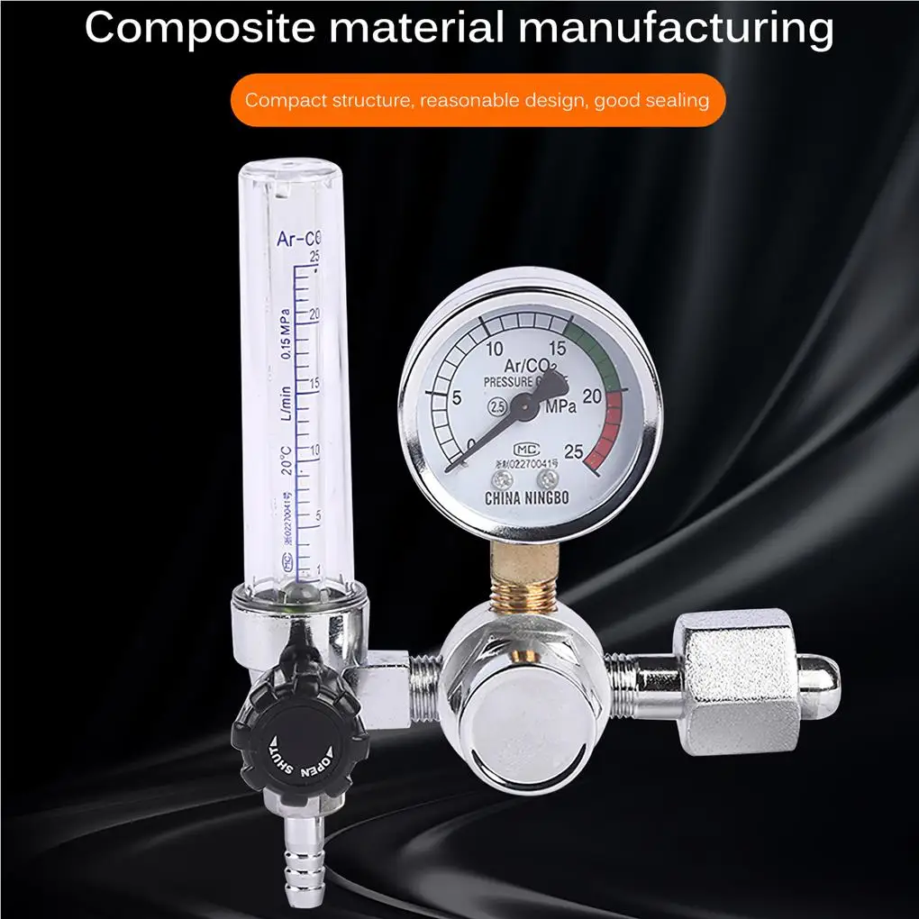 

Zinc Alloy Welding Air Pressure Meter Needle Regulator Gauge Professional