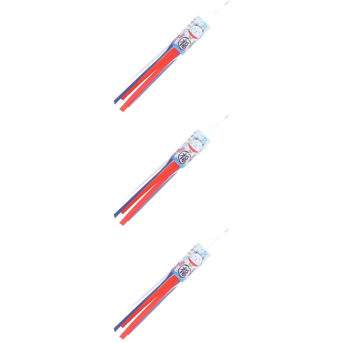 

Set 3 Japanese Flag Garden Supplies Outdoor Decor Wind Socks Windsocks Windsock Flag Hair Dryer Japanese Wind Pipe Flag