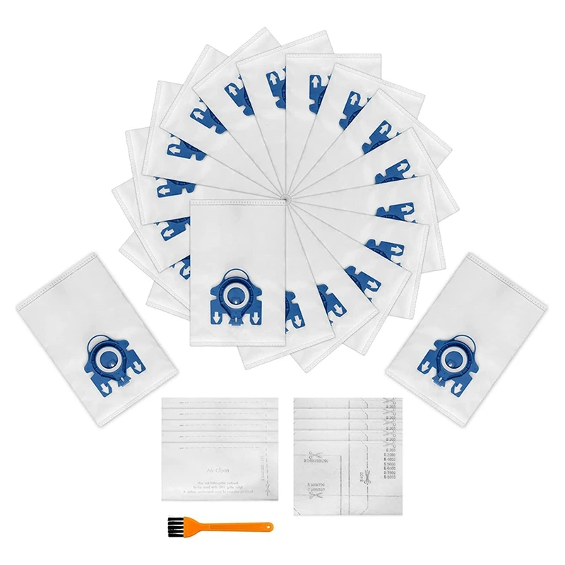 

Vacuum Cleaner Bags Set Replacement For Miele GN Classic C1 Complete C1 Complete C2 S227 S240 S270 S400 S2 S5 S8 Series