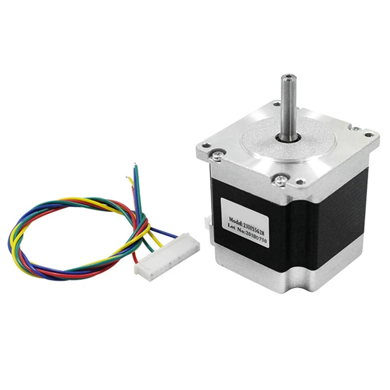 

23HS5628 Stepper Motor 57 Motor 6.35Mm Diameter CNC Grinding Foam Plasma Cutting Stepper Motor