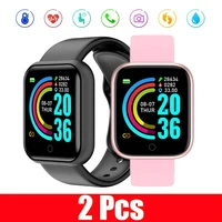 d20 smart watch men y68 smartwatch heart rate monitor blood pressure fitness bracelet gift for ios android relogio masculino