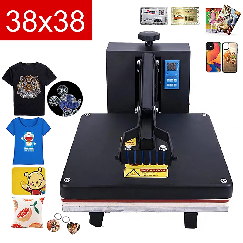 

Hot stamping Heat transfer machine sublimation machine 38*38CM heat press machine