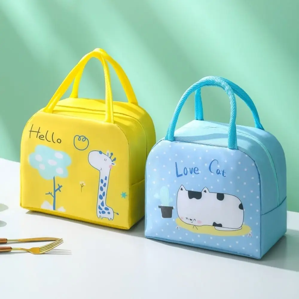 

Oxford Insulated Lunch Bag NEW Portable Storage Bag Fresh Cooler Bags Waterproof Gift Cartoon Picnic Handbags Picnic