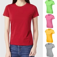 21 colors summer tops women short sleeved t shirt homre 90cotton casual o neck homme solid color streetwear tracksuit