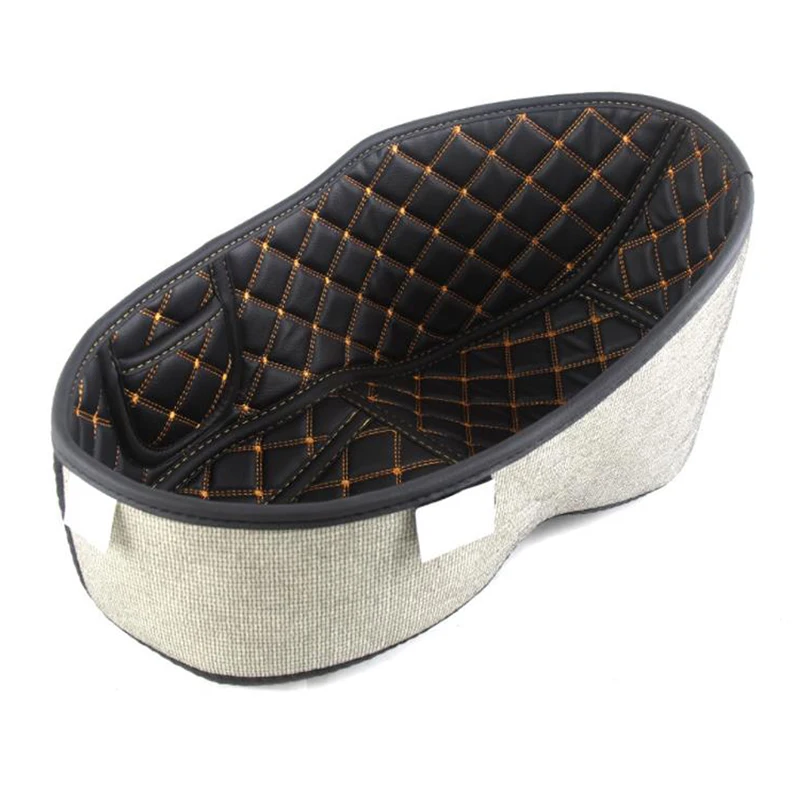 

Leather Rear Trunk Cargo Liner Protector Motorcycle Seat Bucket Pad for Vespa Gts300 GTS 300 Accessories