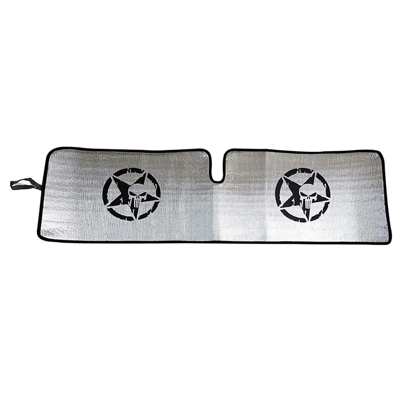 Солнцезащитный козырек на лобовое стекло для Jeep Wrangler солнцезащитный коврик Rubicon