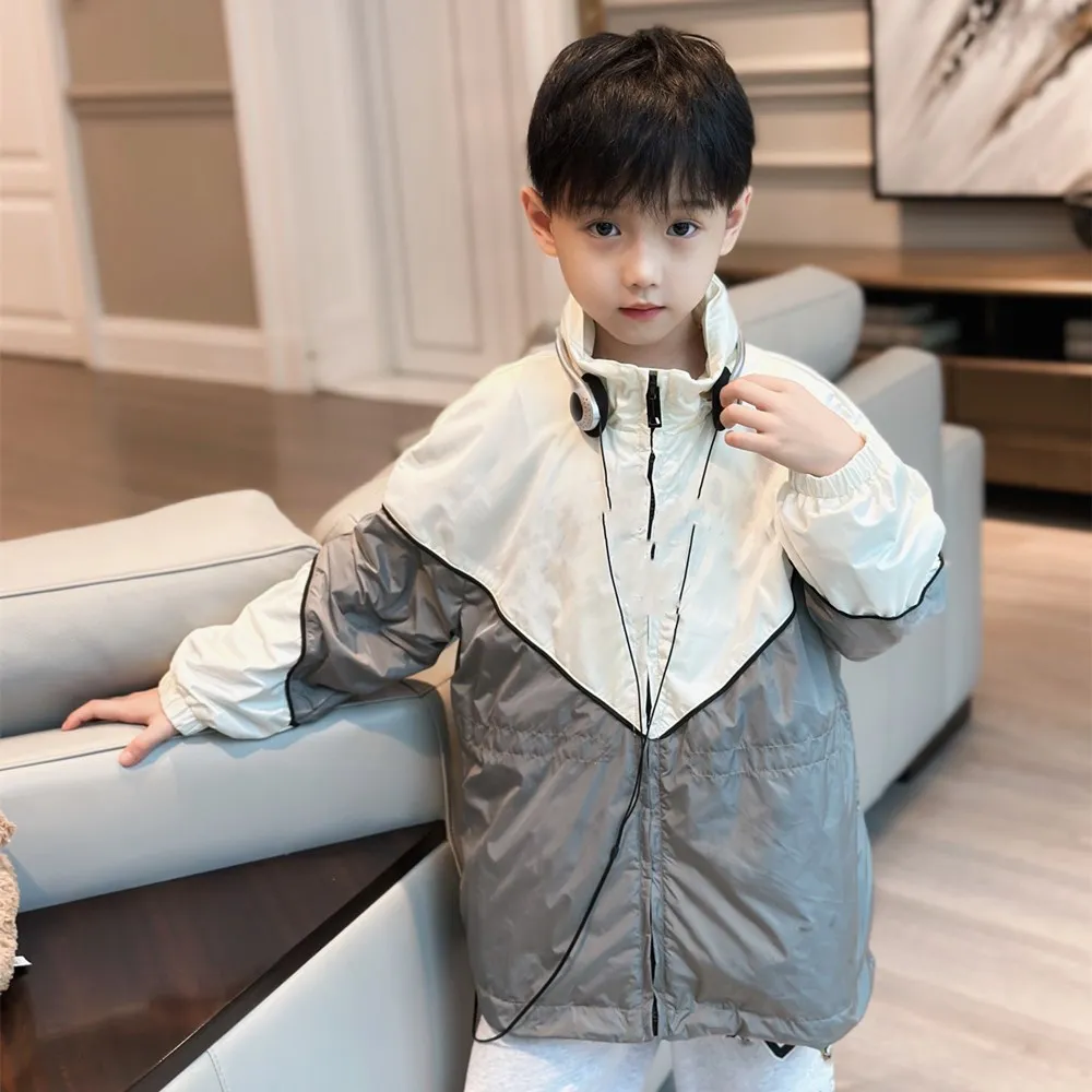 

Детская куртка в стиле пэчворк для мальчиков и девочек