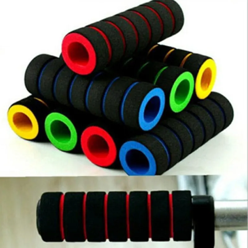

4Pcs Motorcycle Handlebar Bike Cycling Handle Bar Grip Brake Clutch Lever Handlebar Soft Foam Cover Motorcycle Handlebar Grips