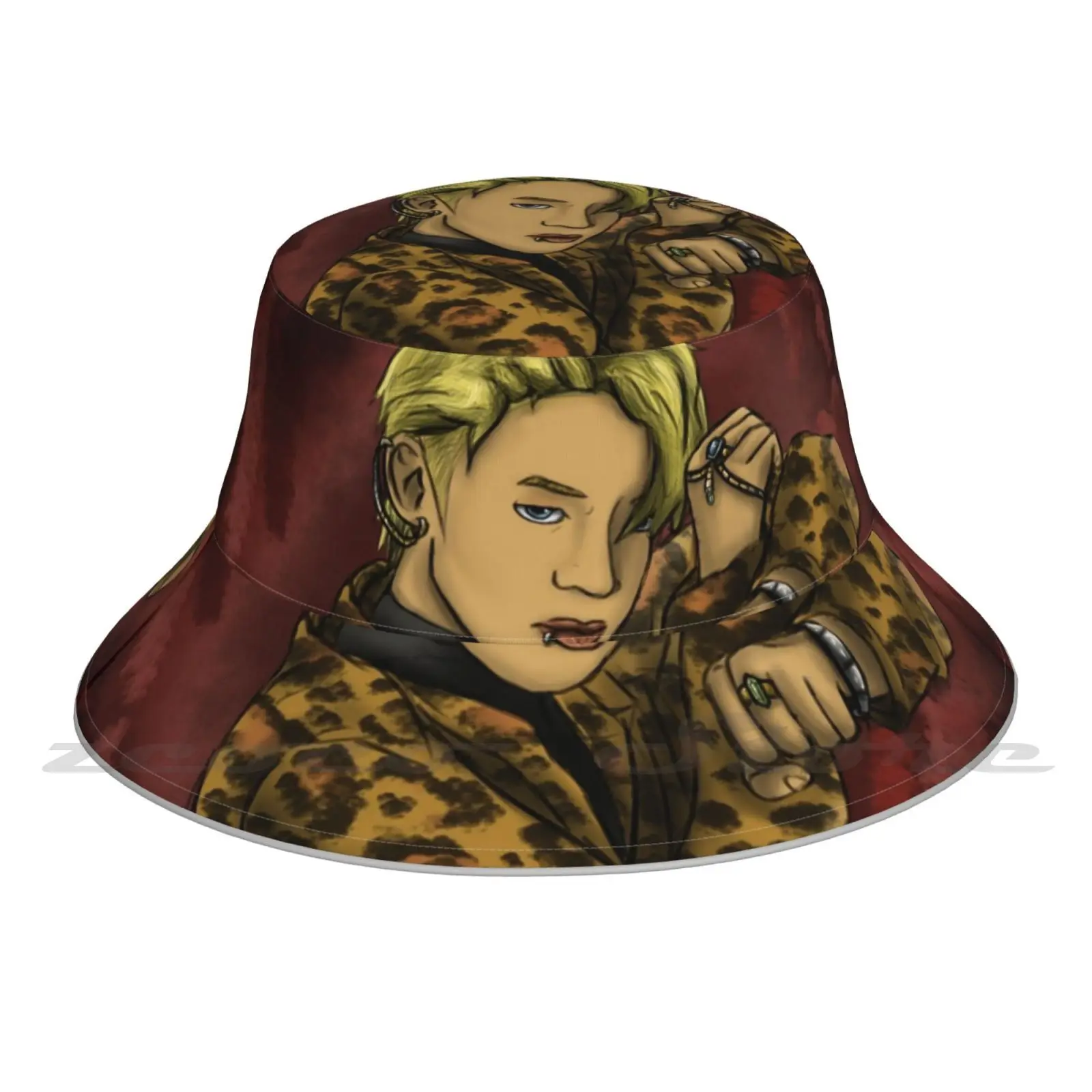 

Шляпа Yeonjun для самостоятельной сборки, складная Солнцезащитная модная Панама для отдыха Txt Yeonjun Mv Leopard Yeonjun Mv Choi Yeonjun Moa Fanart 4-го поколения