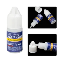 10g nail glue for false french tips acrylic 3d diy nails art decor rhinestones gems adhesive glue manicure tool kit 5 bottlelot