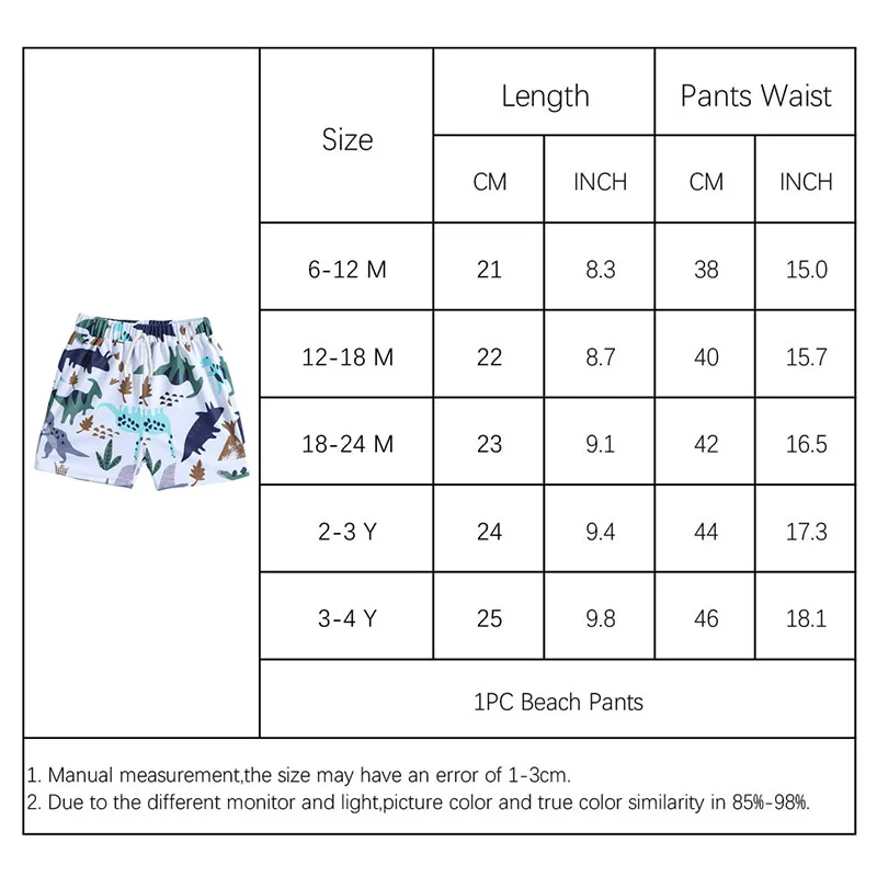 Плавки для мальчиков с изображением акулы пляжные шорты голубым мультяшным